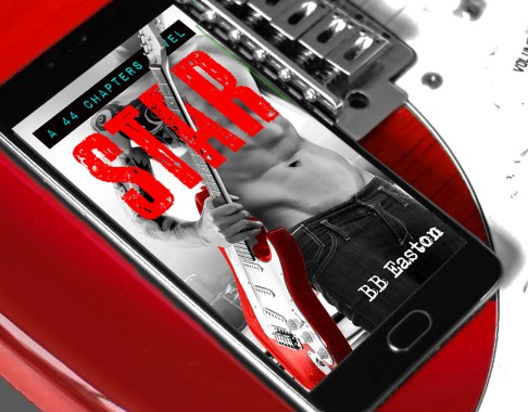 70586252 - smartphone with green screen on an electric guitars guitar